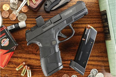 Mossberg MC2c Optics-Ready 9mm Striker-Fired CCW Pistol: Rev - Handguns