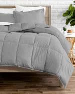 Buy Cultiver Soft Microfibre Comforter Blanket Lightweight Reversible Quilt Duvet All Weather ...