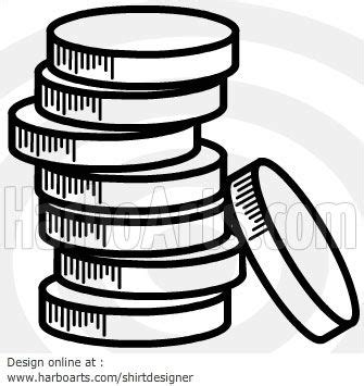 Download : Coin Stack - Vector Graphic | Vector graphics, Vector ...