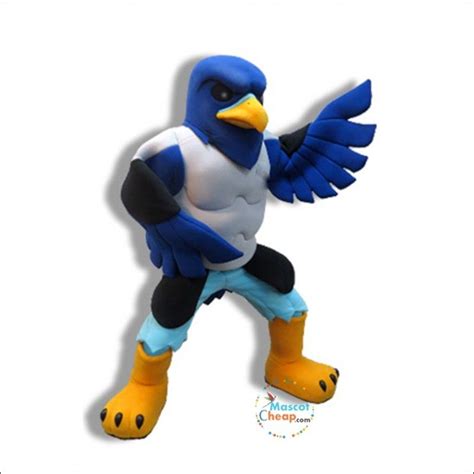 College Blue Falcon Mascot Costume | Mascot costumes, Mascot, Costumes