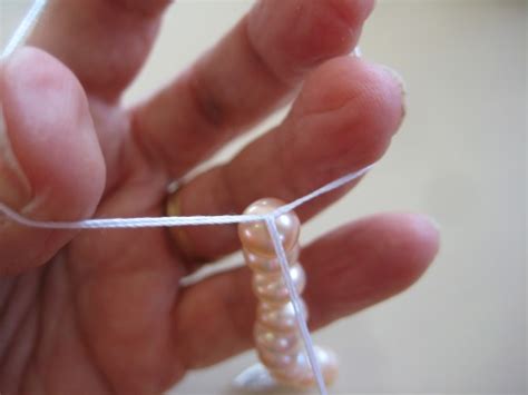 Learn how to knot pearls or restring pearls...yes, it's possible!