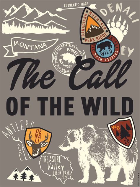 The Call of the Wild #posters #freeprintable | Poster, Collection hiver ...