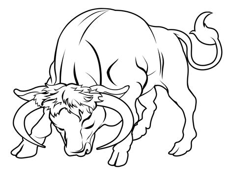 Angry Bull Drawing at GetDrawings | Free download