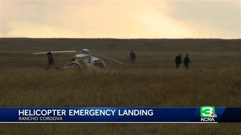 Sacramento County sheriff helicopter makes emergency landing in field ...