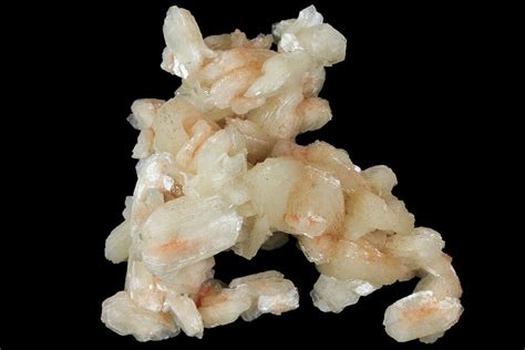 3.2" Peach Stilbite Crystal Cluster - Maharashtra, India For Sale (#102359) - FossilEra.com