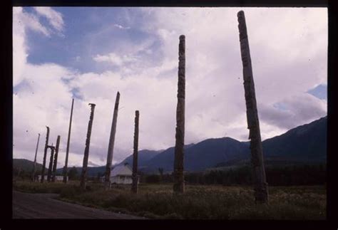 Kitwanga - Totem Poles - Northern BC Archives