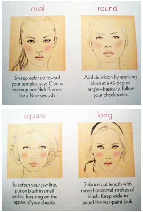 Blush application tips Makeup Pro, Makeup Tips, Face Makeup, Makeup Help, Eyebrow Makeup, Makeup ...