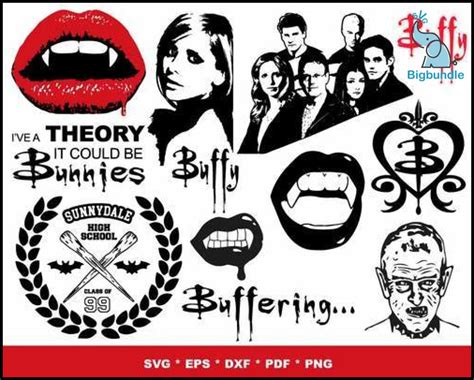 1000+ Buffy the Vampire slayers svg bundle for print and cricut - Big ...