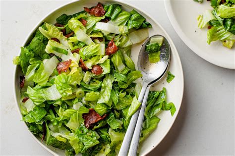 Learn to Make Wilted Lettuce Salad With Hot Bacon Dressing | Recipe | Wedge salad recipes ...