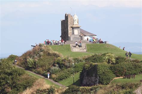 Tenby castle My 26tyh Great Grandparents William Marshall and Isabel de Clare lived here ...