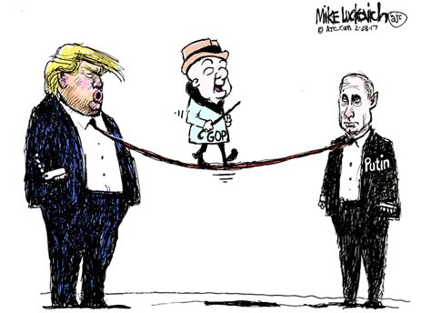 Mike Luckovich by Mike Luckovich for February 28, 2017 (With images) | Editorial cartoon, Trump ...