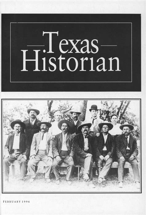 The Texas Historian, Volume 56, Number 3, February 1996 - The Portal to ...