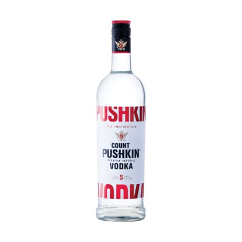 COUNT PUSHKIN VODKA - 700ML 37.5% - Grays Home Deliveries