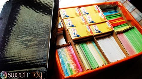 Sweet N Tidy: How to organize origami papers