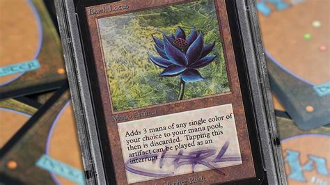 Magic: The Gathering Black Lotus sells for $540,000, setting yet ...