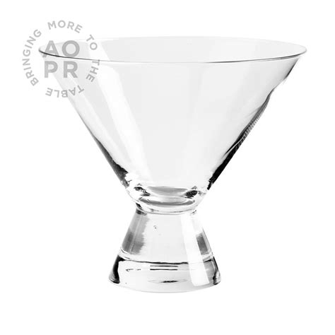 Stemless Martini Glass 10 oz. - All Occasions Party Rental