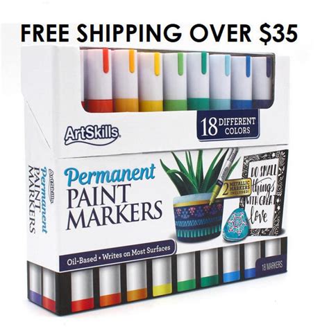 Permanent Paint Markers Medium Point Paint Pens Markers for | Etsy