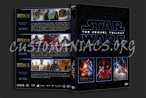 Star Wars - The Sequel Trilogy dvd cover - DVD Covers & Labels by ...