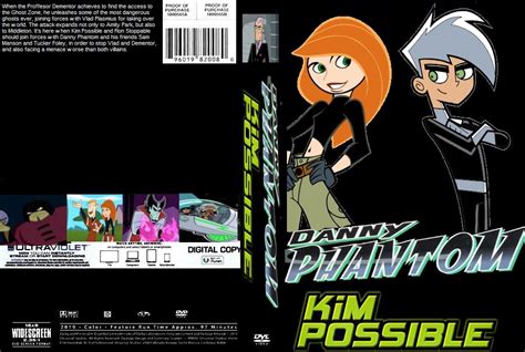 Danny Phantom Kim Possible DVD cover by SteveIrwinFan96 on DeviantArt