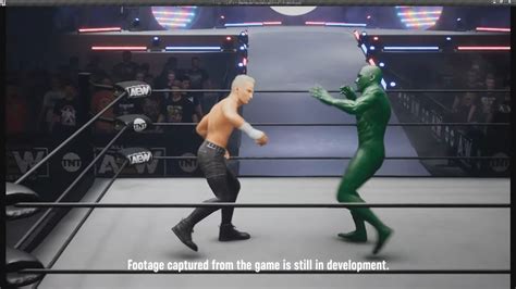 Video: Here's A Very Early Look At Gameplay From The New AEW Game ...