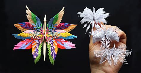 Self-Taught Origami Artist Folds Exquisitely Intricate Paper Cranes to Inspire Hope and Light in ...