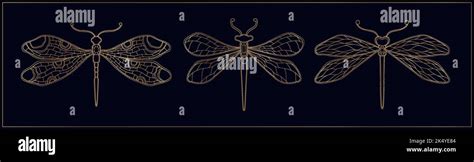 Dragonfly Art Nouveau Art