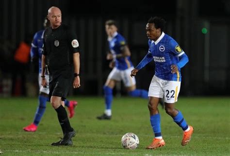 Watch: Percy Tau makes impressive debut for Brighton | FourFourTwo