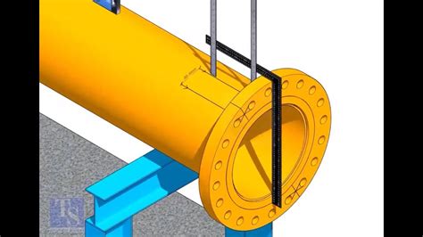 How to fit up a Flange to a pipe to any degree - YouTube