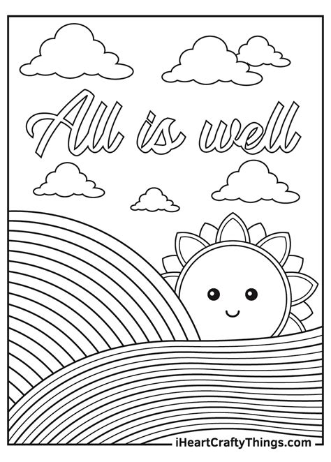 Stress Relief Coloring Pages (Updated 2021)