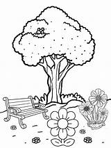 Garden Coloring Pages  Free Printable For Kids sketch template