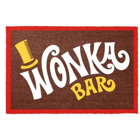 Doormat Willy Wonka - Wonka Bar | Tips for original gifts