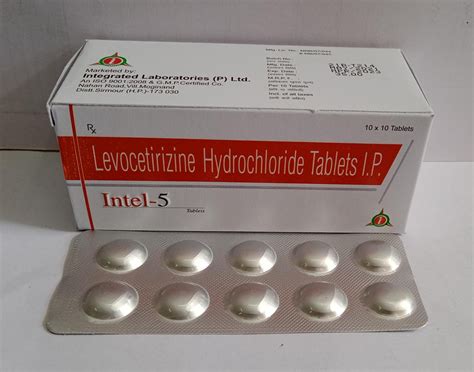 Levocetirizine Hydrochloride Tablets (Intel-5) - Integrated ...