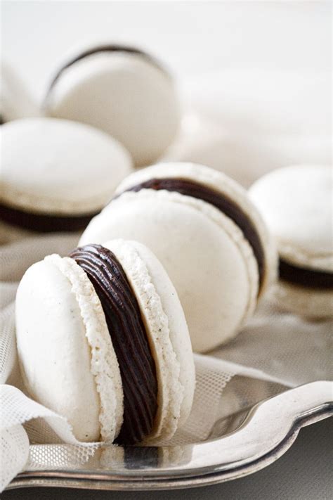 High Altitude Vanilla Bean French Macarons - Curly Girl Kitchen