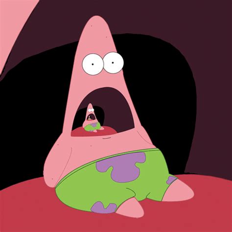 Patrick Drooling Gif