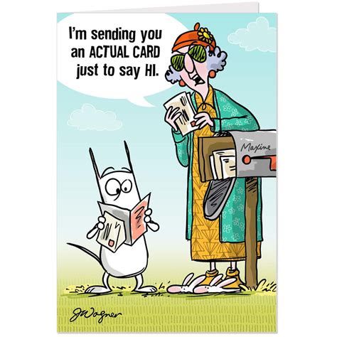 Techno-Phobia Funny Thinking of You Card - Greeting Cards - Hallmark