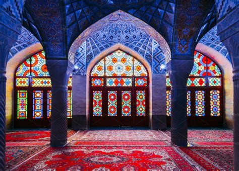 Nasir Al-Mulk Mosque in Shiraz, Iran | Mosque, Shiraz iran, Shiraz