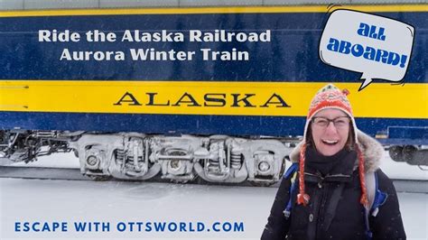 Ride the Alaska Railroad Aurora Winter Train - YouTube