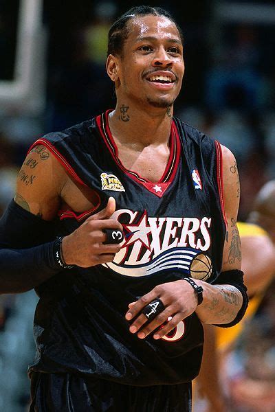 Allen Iverson during the 2001 NBA Finals | Allen iverson, Basketball players, Basketball photography