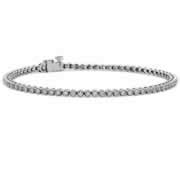 Diamond Tennis Bracelet in 18K White Gold (0.84 ct tw) | The Diamond Channel, Johannesburg