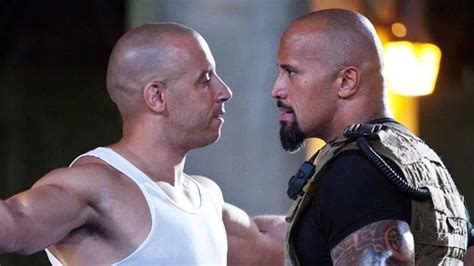 Vin Diesel And Dwayne Johnson Fight Scene