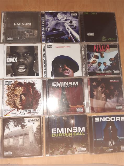 Rate my CD collection : r/Eminem