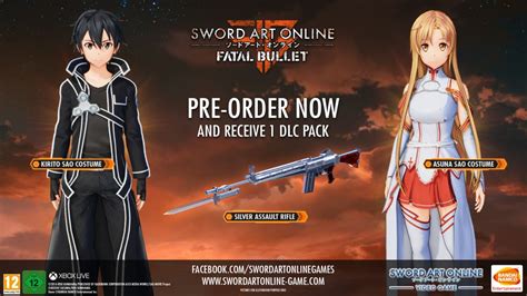 Sword Art Online: Fatal Bullet Introduces In-Game Features, New ...