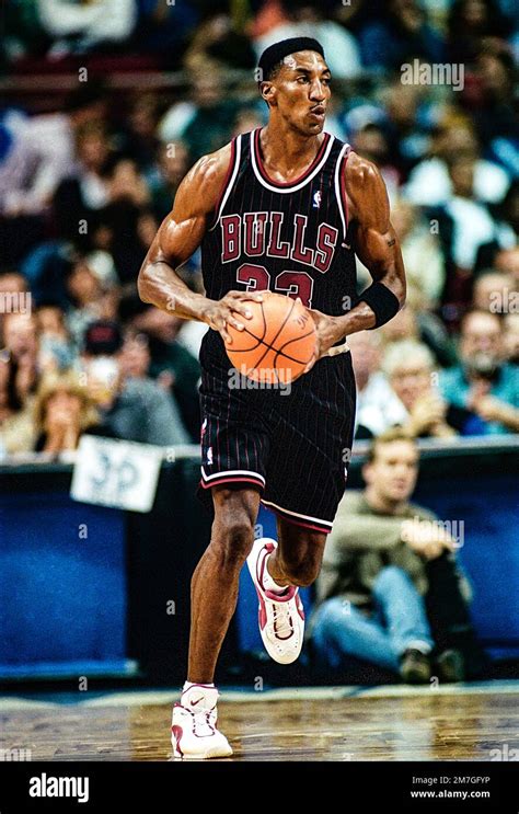 NBA Basketball, Scottie Pippen, Chicago Bulls Stock Photo - Alamy