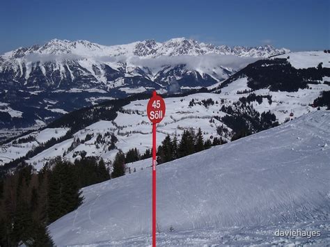 "Soll Ski Resort Austria" Art Prints by daviehayes | Redbubble