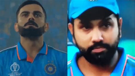 WATCH: Virat Kohli and Rohit Sharma spotted in tears after losing 2023 ...