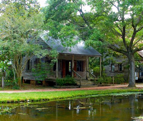 I live the burnt rust, shades of green and browns Acadian Village ...