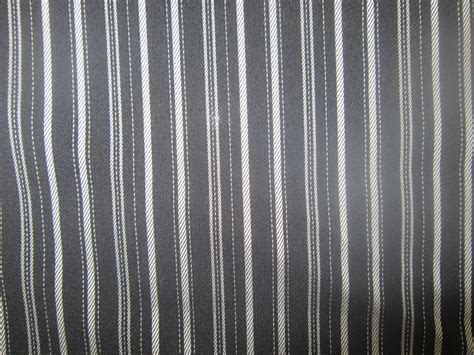 Black/White Stripe Cotton Fabric by the Yard Black & White