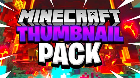 MINECRAFT Thumbnail Pack