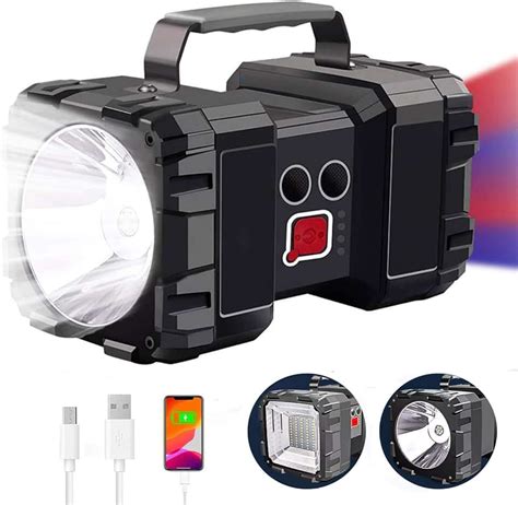 Amazon.com: rechargeable flashlight with usb port