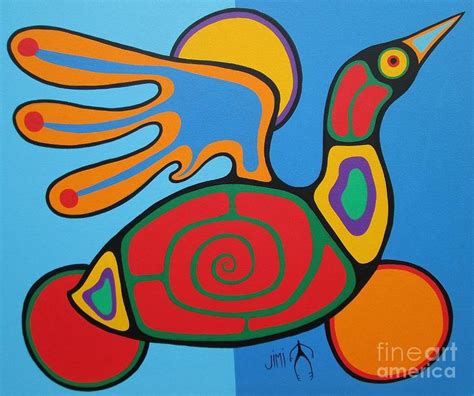 Waterbird in 2020 | Native art, Native american art, American indian art